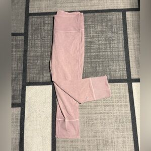 Lululemon Wunder Under Ribbed Cropped Leggings